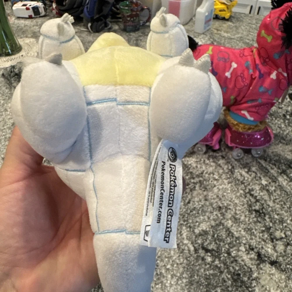 2017 Pokemon Center Original Alolan Sandshrew Poke Plush 8 Inch US Authentic